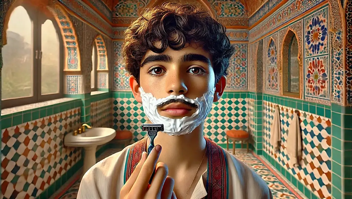 الابن المراهق