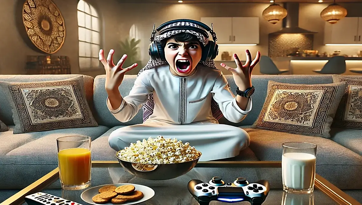 الابن المراهق