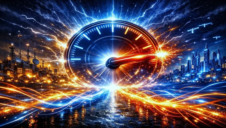 سرعة الإنترنت